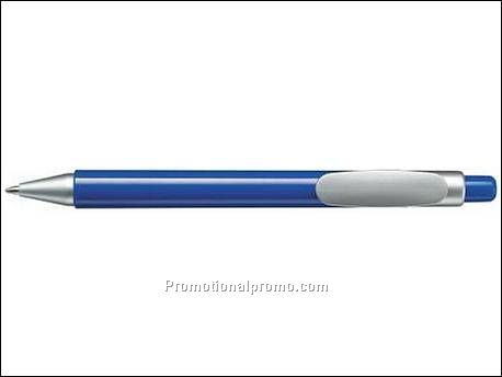 Athens. Balpen. Blauw schrijvend.