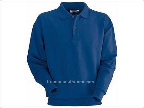 Atlanta polo sweater. Knopenlijst met...