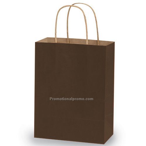 Bag - Tinted Kraft Shopping, Solid Colors, 8