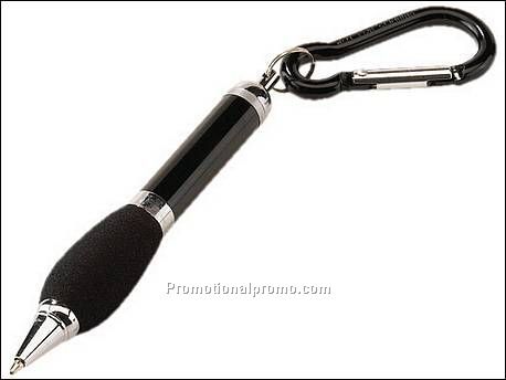 Balpen met rubberen grip en...