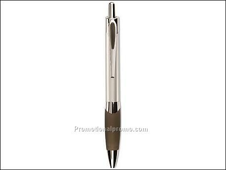 Balpen met rubberen grip