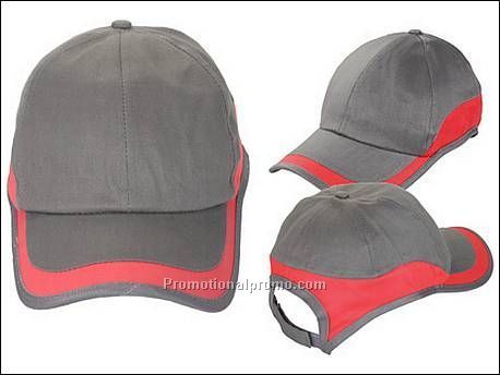 Baseball cap met contrastkleur
