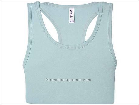 Bella T-sh Sheer rib Tank, Seafoam Blue