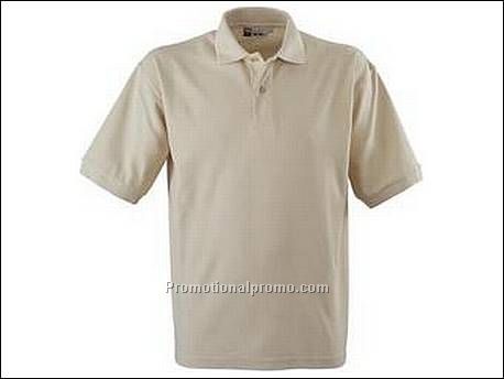 Boston polo basic. 1 x 1 rib gebreide...