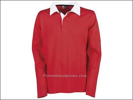 Brisbane rugby shirt. Witte knopenlij...