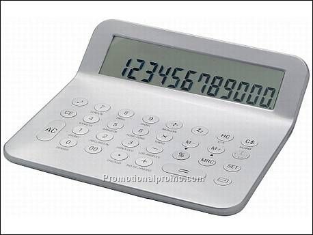 Bureau-rekenmachine met wereldtijden....