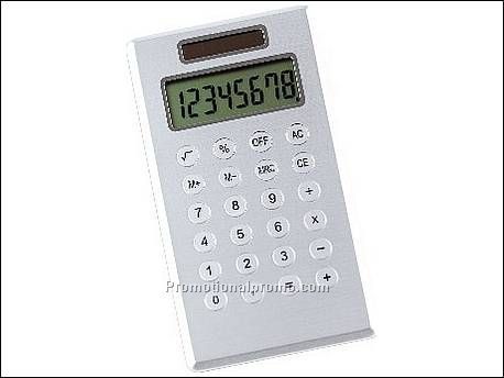 Calculator, solar, memory,-...