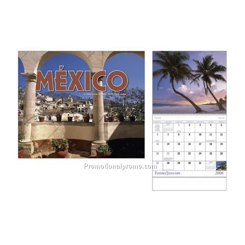 Calendar - Mexico, Spiral (13 Month)