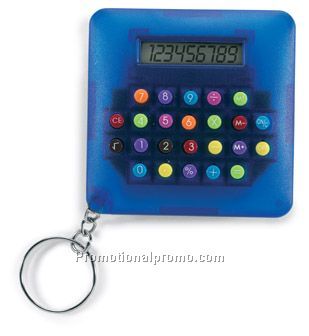 Candy calculator/key ring