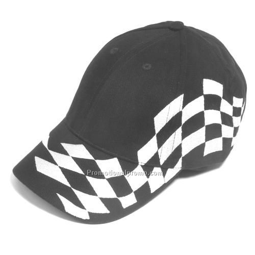 Cap - Brushed Heavy Cotton, Checkered