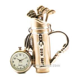 Carriage clock golf bag