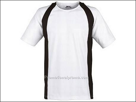 Cool fit t-shirt. Boord met smal band...