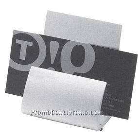 Desk business card holder