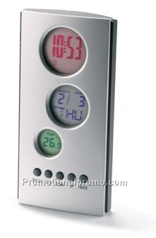 Desk clock w calendar