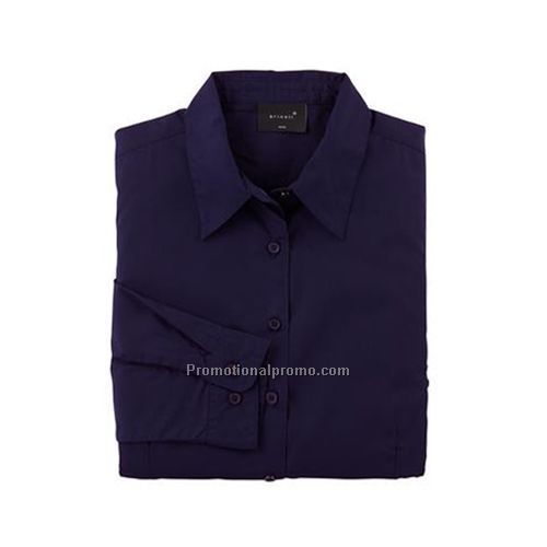 Dress Shirt - Brinell Ladies' Cotton/Poly Long Sleeve