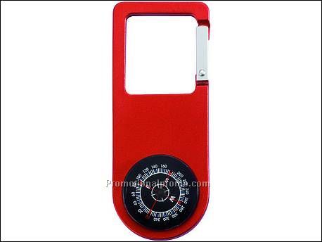 Everest karabijnhaak met kompas