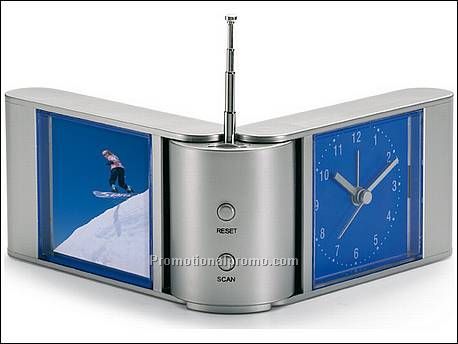 FM radio met fotolijst