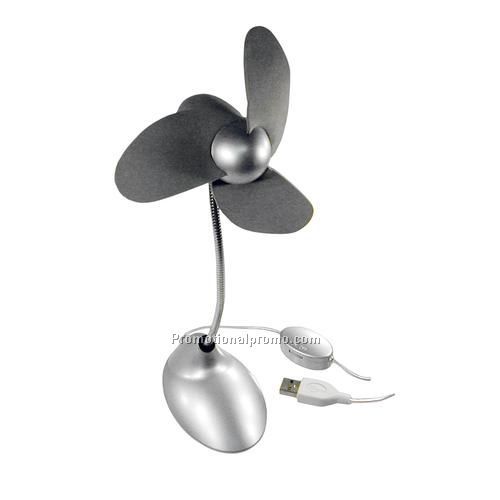 Fan-USB Port Desk Fan