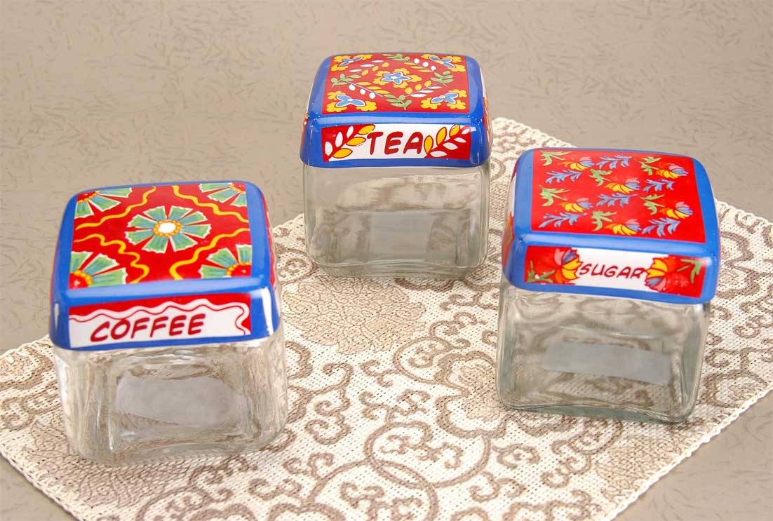glass containers with ceramic lids
  
   
     
    