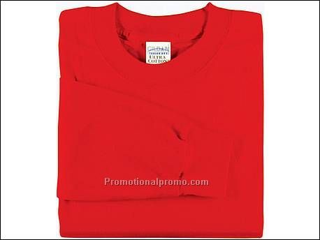 Gildan T-shirt Cotton L/S, 40 Red