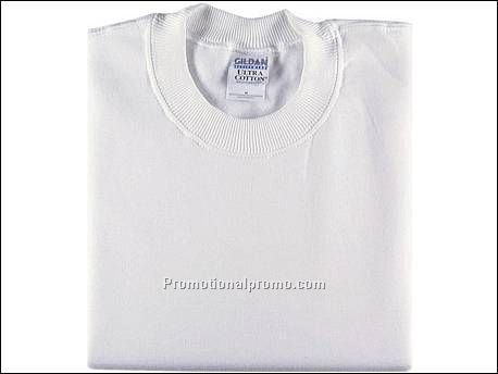 Gildan Youth Crewneck Sweatshirt, 30 White