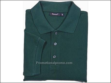 Hanes Polo Beefy, Forest Green