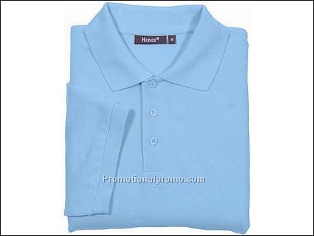 Hanes Polo Beefy, Sky Blue