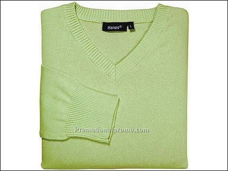 Hanes Pullover V-Neck, Avocado