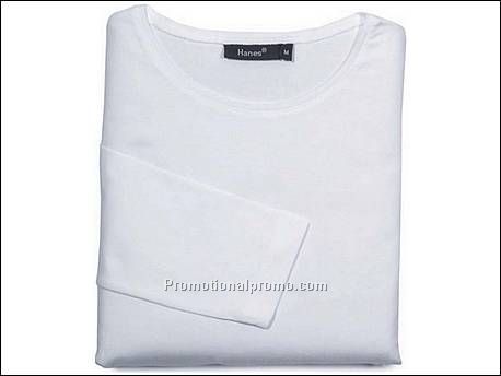 Hanes T-shirt 3/4 Sl Elegance, White