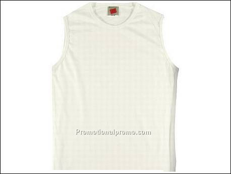 Hanes T-shirt Fit-T Sleeveless, White