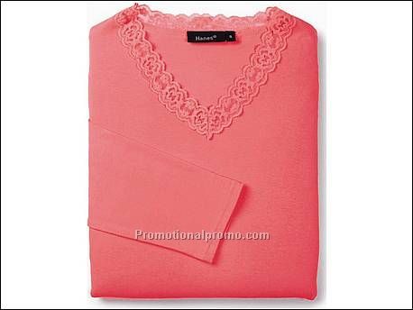 Hanes T-shirt Lace BeauTy, Melon