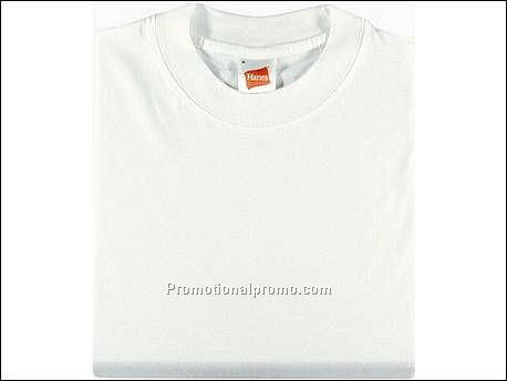 Hanes T-shirt Top-T S/S, White