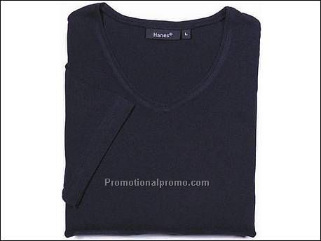 Hanes T-shirt Vee-T Elegance, Black