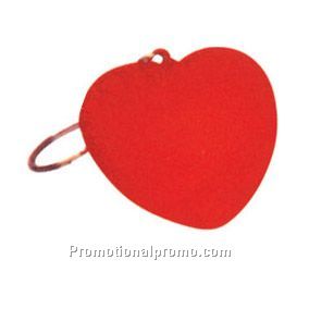 Heart stress ball key ring