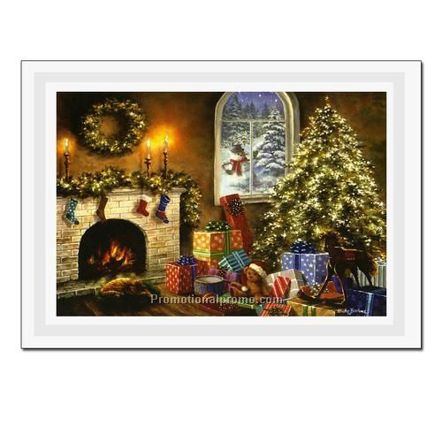 Holiday Card - Fireplace
