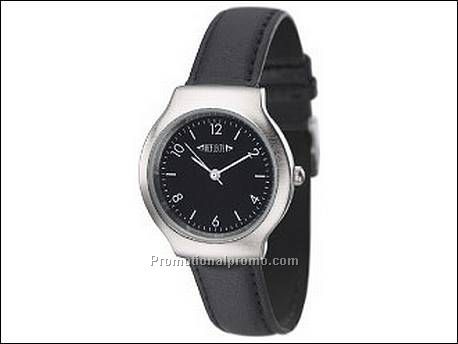 Horloge met metalen kast in...