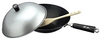 KEN HOM SILVER WOK SET