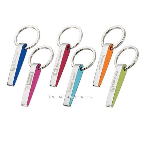 Keychain - Chrome & Rubber