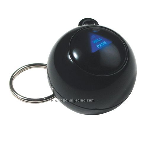 Plastic magic answer ball keychain, Magic 8 ball keychain, Mysterious prophecy Ball with keychain