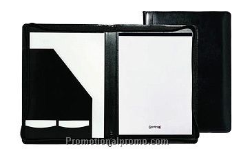 LEATHER A4 ZIPPER PORTFOLIO