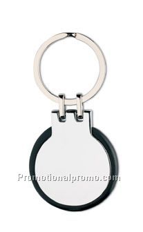 Madison. Round key ring