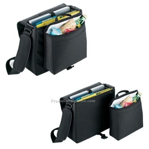 Messenger Lunch Bag with Cooler - Executive