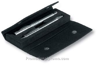 Metal pen set in foam gift box