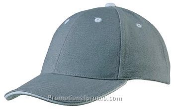 NEWCASTLE 6 PANEL HEAVY TWILL SANDWICH CAP