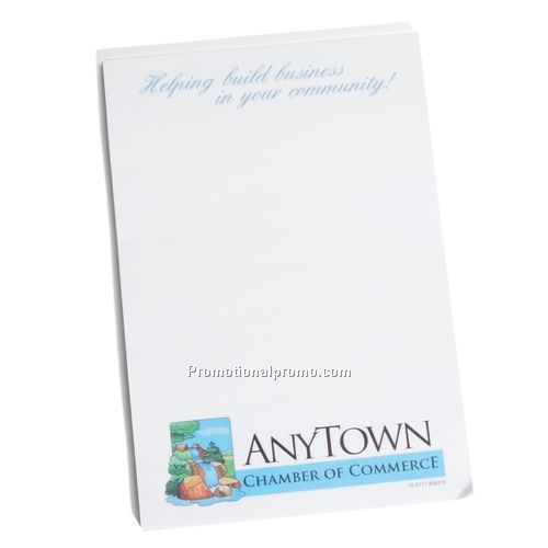Custom-made promotional imprinted Note Pad