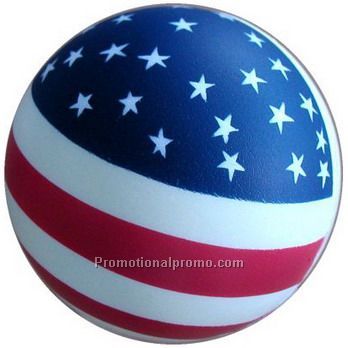 PU US Flag ball