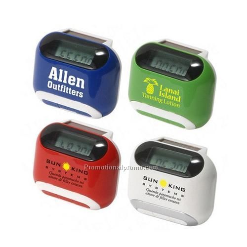 Pedometer - Solar Powered