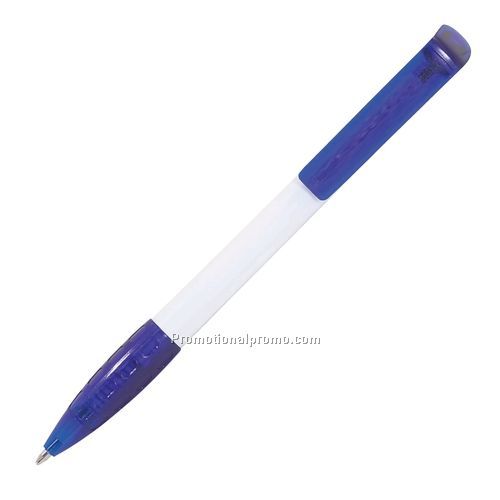 Pen - Solis Plunger Action Retractable Ballpoint Translucent