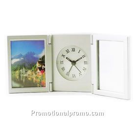 Photo clock mirror