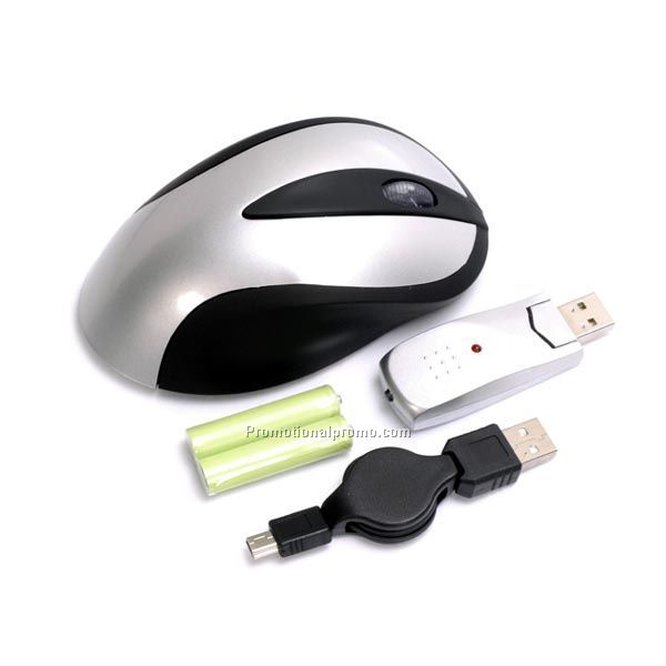 Rechargeable Wireless Mouse MS-1831BK